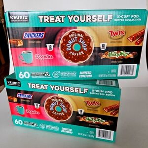 The Original Donut Shop Coffee Snickers Twix Milky Way Regular Keurig K-cups 120